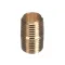 Close Nipple, 1/4&quot; Outside Thread x 7/8&quot; Long, Brass