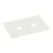 Baffle, 2 Hole, Rubber, Double Cone Dispenser