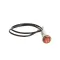 Indicator Light, Round, Amber, 12 Volt, Mix Low