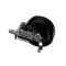 Caster with Brake, 3/4-10 Swivel Stem, 4&quot;, Single