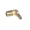 Elbow, Brass, 1/4&quot; MP x 5/16&quot; Barb