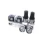 Manifold, CO2, 2 Regulators/2 Solenoids