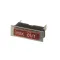 Indicator Light, Mix Out, 12VDC, Amber, Rectangular