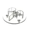 Plate, Anti Rotation Ins with Post, BC10/BW11
