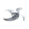 Fan Blade, 12&quot;, 3 Blade, 24 Degree, Clockwise