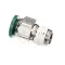 Fitting, Straight, 3/8&quot; Push to Connect x 1/4&quot; MPT