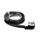 Power Cord with Right Angle Plug, 250V, 60A, 4 Wire