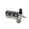 CO2 Manifold Assembly with 1 Regulator &amp; 3 Coils, C303