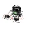 Compressor Kit, R404A, 115/127V, 60HZ