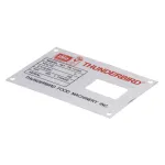 Thunderbird TB-12GS-48 SWITCH PLATE