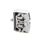 BKI TB0067 Terminal Block, 2 Conductor