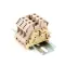 BKI TB0081 Terminal Block, MDM10/3, 600V, 70A, DR-34