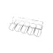 Delfield TBP00126 HOLDER,BOTTLE,HORIZ, PRONTO