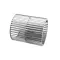 Blower Wheel, Steel, 8&quot; Diameter x 9&quot; Long, 1.25&quot; Bore