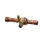 Service Valve, Gas, 1.13&quot; OD x .88&quot; OD
