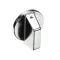 Tri-Star Manufacturing 8706335 Knob with Arrow, Metal, No Logo, .375 D-Stem