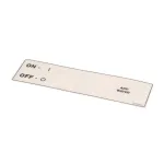 Belshaw TZ-0001 LABEL; ON-OFF
