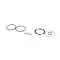 Gasket Rebuild Kit, Turntable, Top-End, 1 Unit