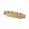 Manifold Fitting, Brass, Dual-Banjo, 3/8 BSPM x 3/8 BSPM, 1/4