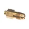 Trane VAL01483 VALVE; BODY, .44-20 THD X .25 ODS, STRAIGHT, BRASS