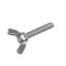 Rotisol VIOM630 Wing Screw, Prong/Spit, 0082