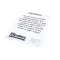 Grindmaster Cecilware W0600073 SHEET, CAUTION RUBBER MAT