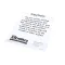Grindmaster Cecilware W0600073 SHEET, CAUTION RUBBER MAT
