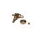 Grindmaster Cecilware W0650416 Needle Valve, 1/4, Female Sweat