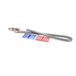 Dormont W37BP2Q48 48" Coated Water Connector Hose with 2-Way Disconnect - 3/8" Diameter