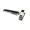Component Hardware W60-2000 FLUSH OFFSET SATIN CHROME CAM-RISE LIFT-OFF WALK-I