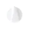 GE Appliance WB03T10076 BURNER KNOB - WHITE