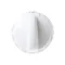 GE Appliance WB03X22704 Knob, Oven Thermostat, Off-200-500-Broil, White, Range