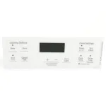 GE Appliance WB07X26639 FACEPLATE GRAPHIC