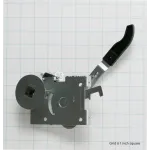 GE Appliance WB14T10053 Door Latch with Black Handle