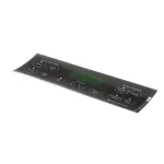 GE Appliance WB27T11005 Overlay/Touchpad, Black, Range