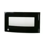 GE Appliance WB56X24439 Door Assembly, Black, Microwave