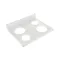 GE Appliance WB62T10614 Cooktop, White, Range