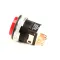Wilbur Curtis WC-170 Switch, Push Button, Red