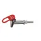 Wilbur Curtis WC-1809-104 Faucet, Hot Water, Long Shank, Red Handle