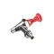Wilbur Curtis WC-1825 Faucet, Hot Water, Red Handle, TP2S