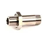 Wilbur Curtis WC-2928P FITTING 3/8 NIPPLE/NUT PLATED