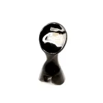 Wilbur Curtis WC-32005BLK Handle, Faucet, Stylized, Black, Curtis Logo