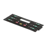 Wilbur Curtis WC-39440 Label/Overlay Control Panel, 3 Batch, GEM TS