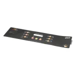 Wilbur Curtis WC-39744 Label, UCM Overlay Dual Twin 3