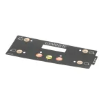 Wilbur Curtis WC-39756 LABEL, UCM OVERLAY PANEL 2-BAT