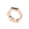 Wilbur Curtis WC-4202 Jam Nut, Spray Arm, 3/8-24. Plated