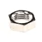 Wilbur Curtis WC-4206 NUT, 1/4 LOCK NPS NICKL PLATED
