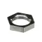 Wilbur Curtis WC-4211 Nut, 3/8, Jam NPSM, Nickel Plate