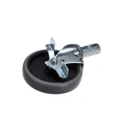 Caster, 5&quot; Dia, Stem Capacity Load 500, ALRC-5RK