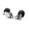 Casters with Brake, Plate Locking, 3&quot;